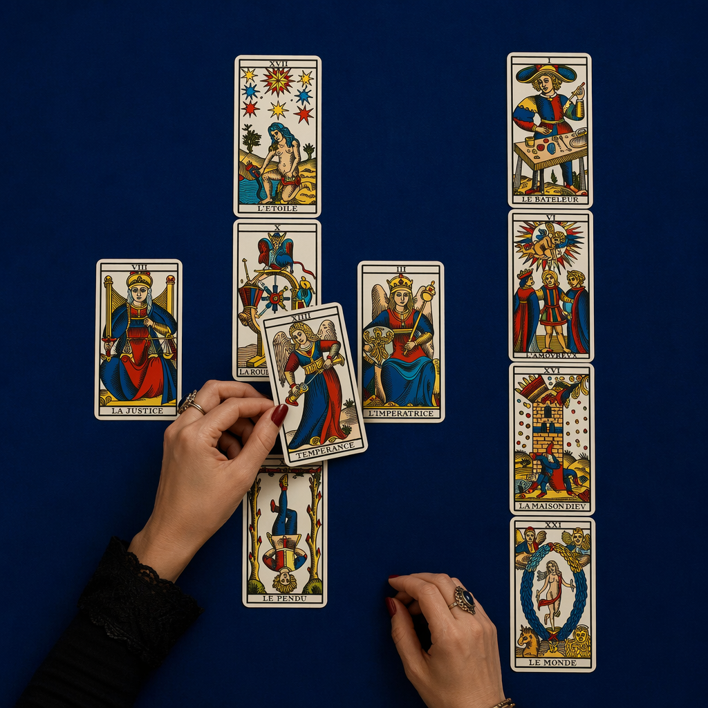 Taromancie — 10 cartes de tarot